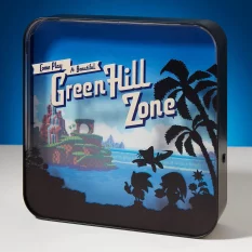 Sonic le Hérisson Lampe en plexiglas Green Hill Zone 22cm