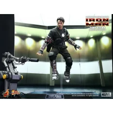 Hot Toys MMS116 Iron Man Collectible Action Figure 1/6 Tony Stark (Mech Test Version) 30cm (Displayed)