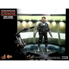 Hot Toys MMS116 Iron Man Collectible Action Figure 1/6 Tony Stark (Mech Test Version) 30cm (Displayed)