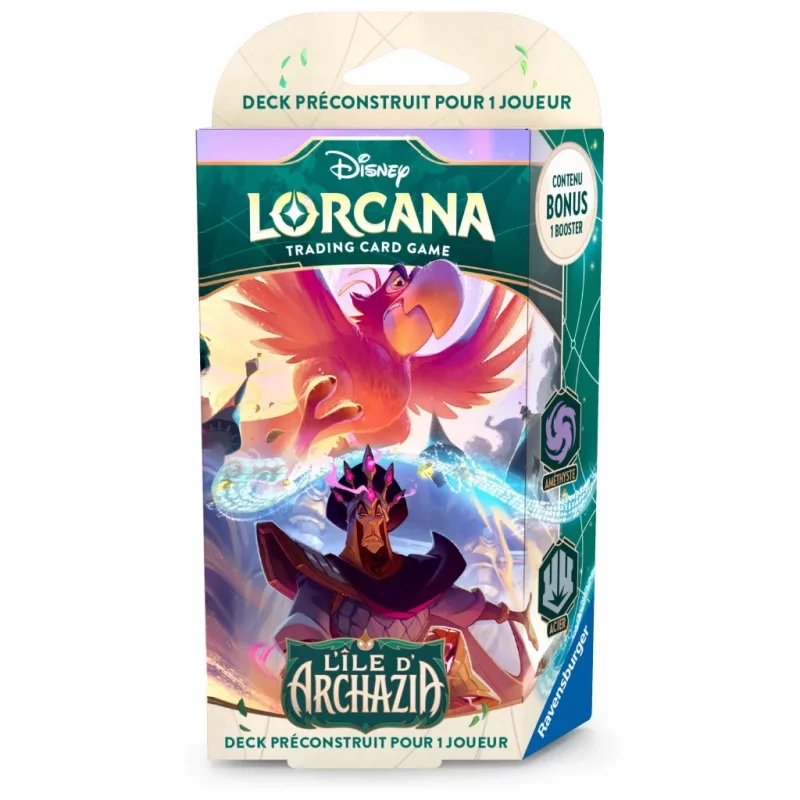 french lorcana cards Ravensburger Disney Lorcana TCG Les Terres d'Inks Trading Card Game TCG  Booster 12 Cards from 8 Years French Version : Amazon.com.be: Toys main image 1