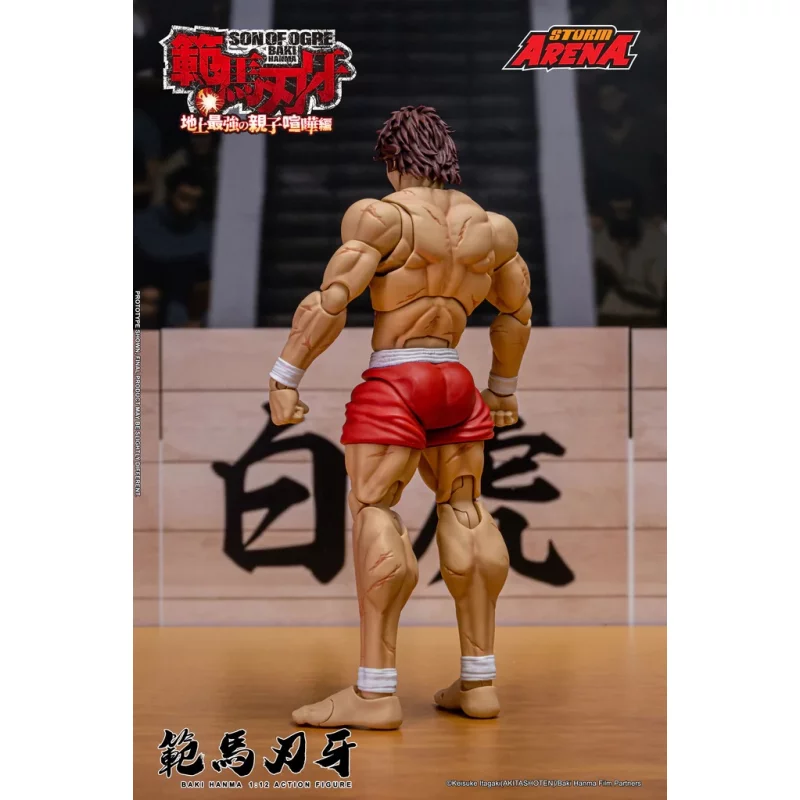 Son of Ogre Baki Hanma Storm Arena series Action Figure Storm Toys 1/12