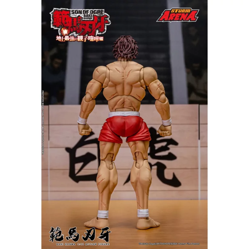 Son of Ogre Baki Hanma Storm Arena series Action Figure Storm Toys 1/12