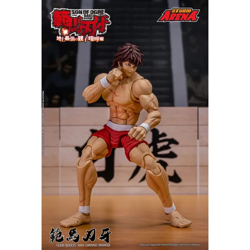 Son of Ogre Baki Hanma Storm Arena series Action Figure Storm Toys 1/12