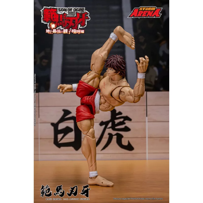 Son of Ogre Baki Hanma Storm Arena series Action Figure Storm Toys 1/12