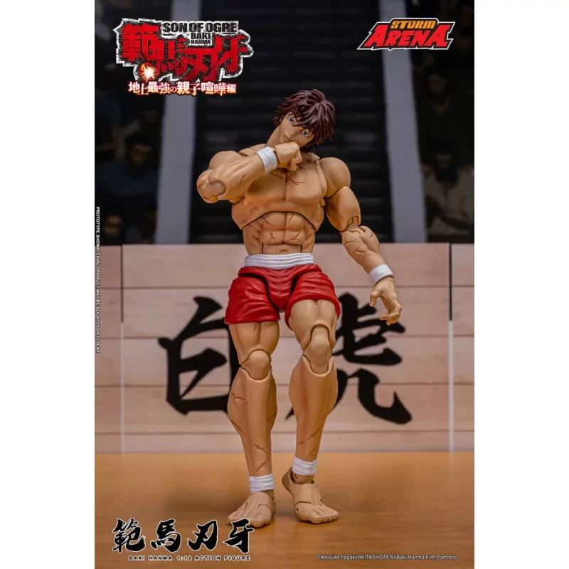 Son of Ogre Baki Hanma Storm Arena series Action Figure Storm Toys 1/12