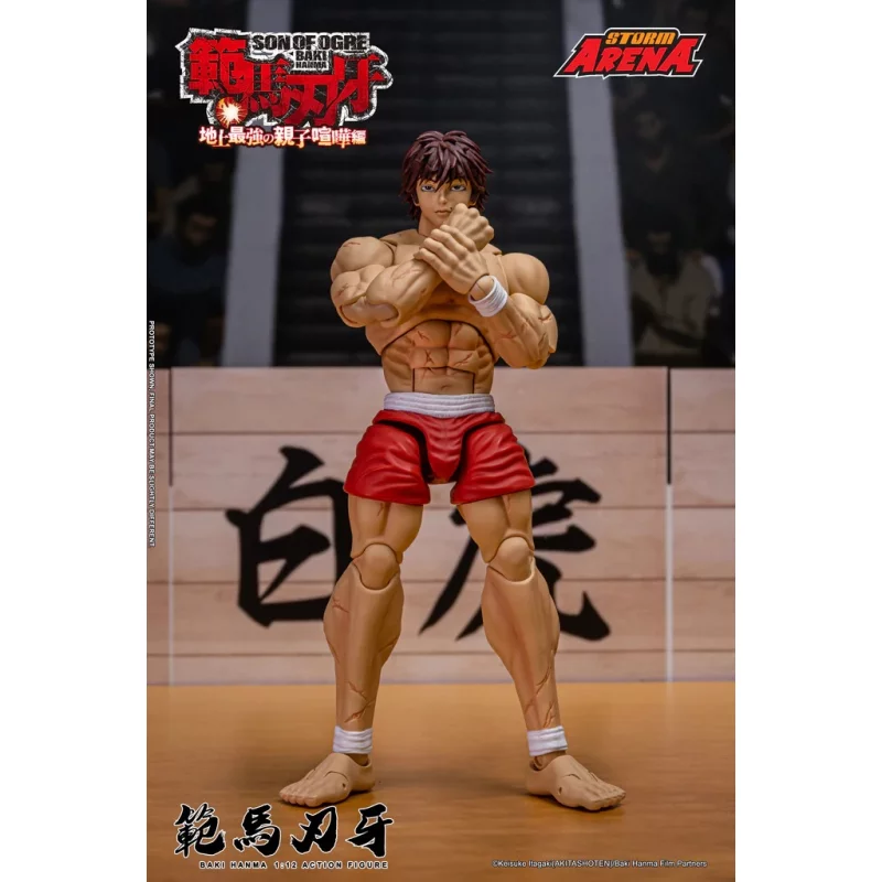Son of Ogre Baki Hanma Storm Arena series Action Figure Storm Toys 1/12