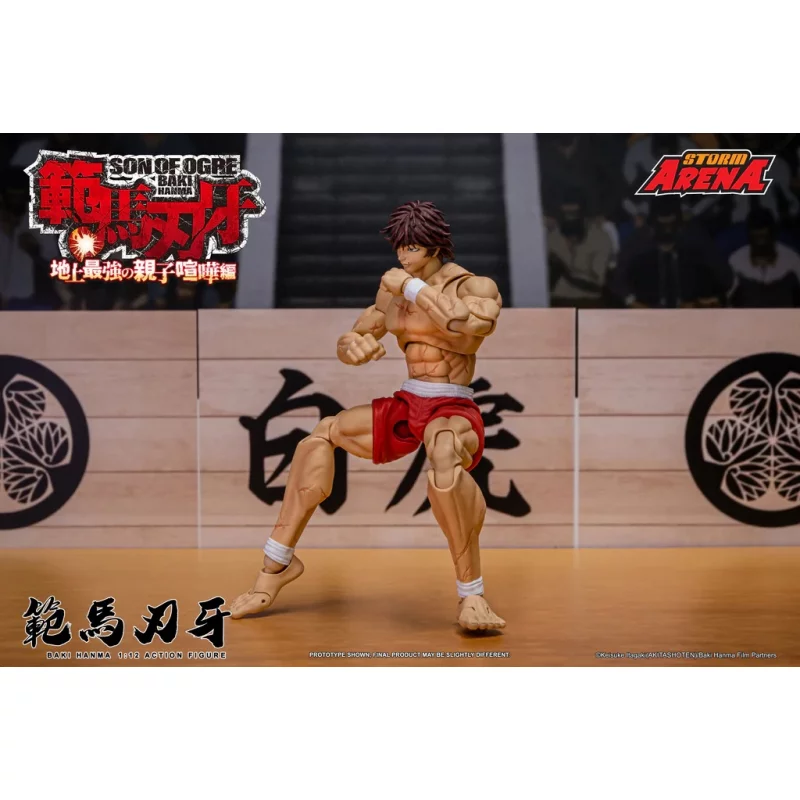 Son of Ogre Baki Hanma Storm Arena series Action Figure Storm Toys 1/12