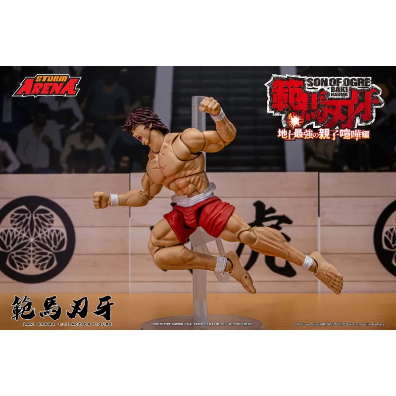 Son of Ogre Baki Hanma Storm Arena series Action Figure Storm Toys 1/12