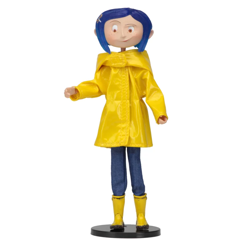 Coraline in Rain Coat Bendy Fashion Doll 18cm