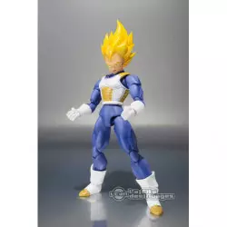 S.H.FIGUARTS DRAGON BALL Z Super Saiyan Vegeta Premium Color Edition Tamashii Web Exclusive Action Figurine 14cm