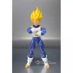 S.H.FIGUARTS DRAGON BALL Z Super Saiyan Vegeta Premium Color Edition Tamashii Web Exclusive Action Figurine 14cm