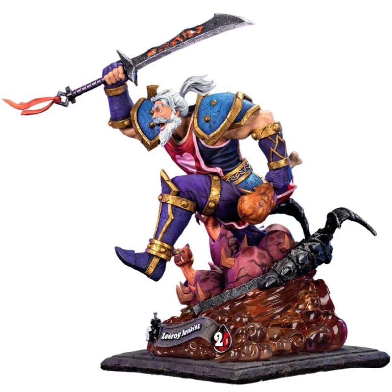 Hearthstone Statue 1/10 Leeroy Jenkins HEX Collectibles x Blizzard 25cm