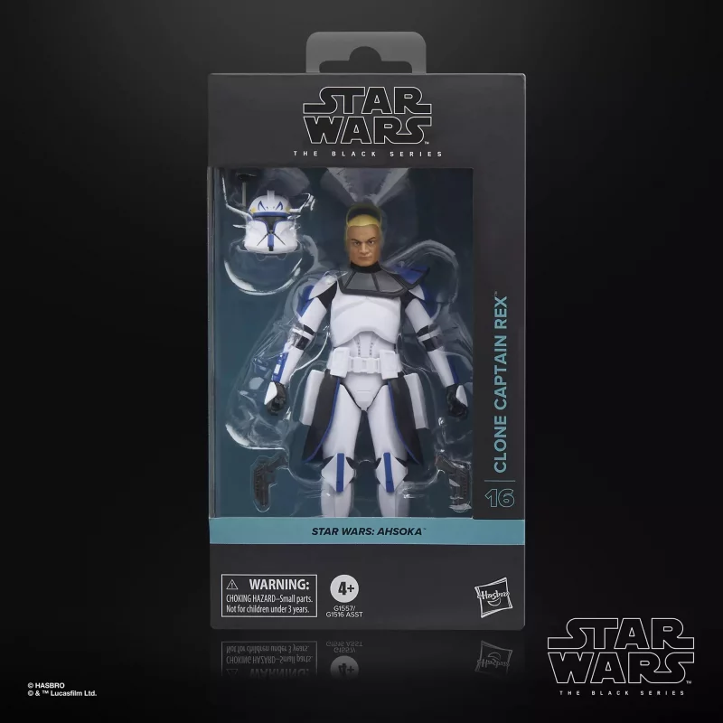 Star Wars : Ahsoka The Black Series Action Figurine Clone capitaine Rex 15cm