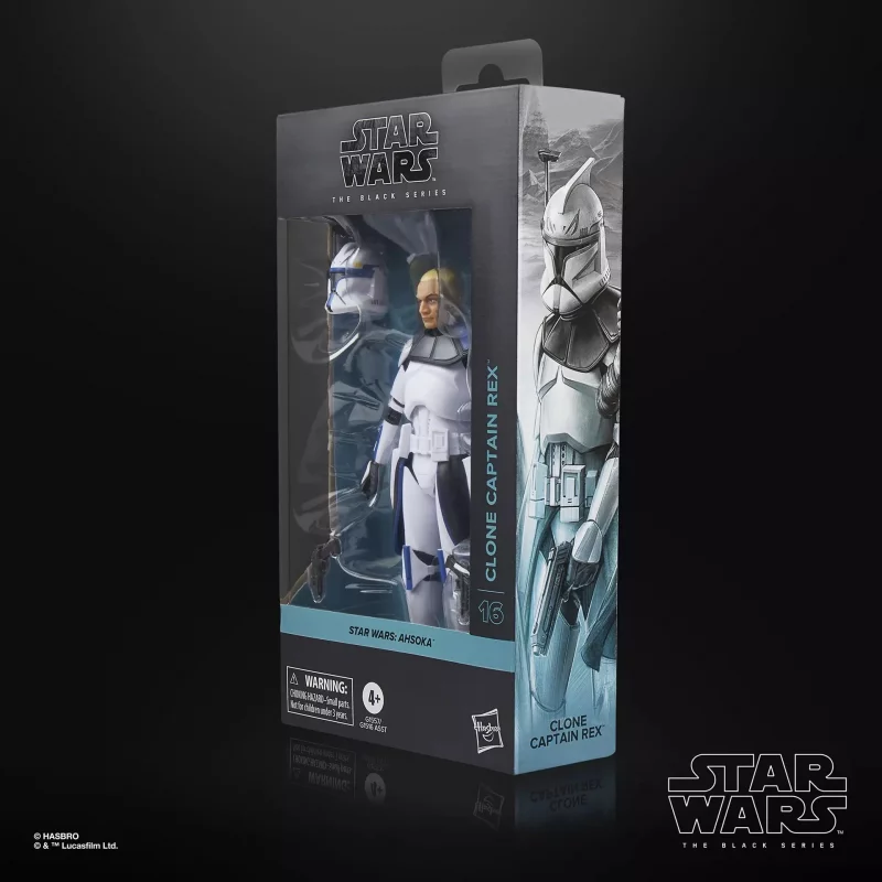 Star Wars : Ahsoka The Black Series Action Figurine Clone capitaine Rex 15cm