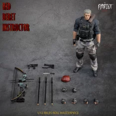 Red Beret Instructor Action Figurine 1/12 The Patriot studio PA017