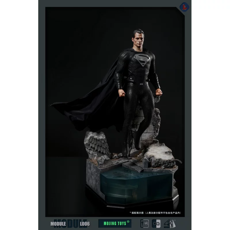 BVS Superman Kryptonite Ruins DIORAMA BASE mOjingToys L006 1/6