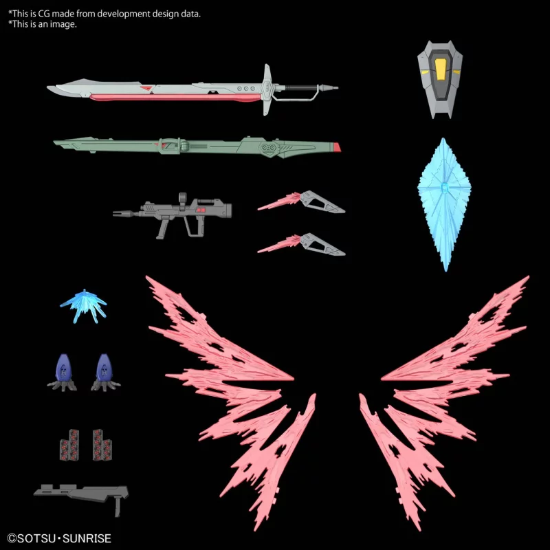 HG Gundam Maquette 1/144 Destiny Gundam Spec II &amp; Zeus Silhouette n°258 13cm