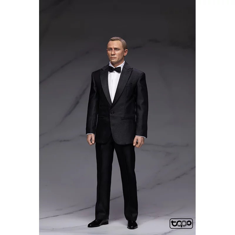 Set de Vêtement 1/6 James Bond 007 Black Dress Hanger TOPO STUDIO TP021A