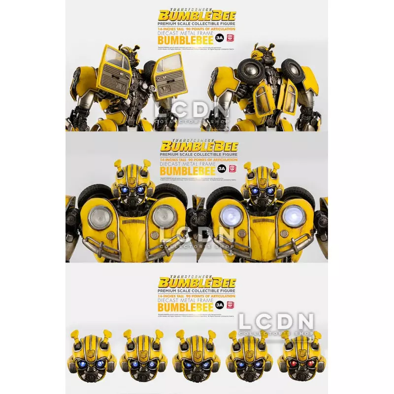 Bumblebee collectible figure by threea toys clearance