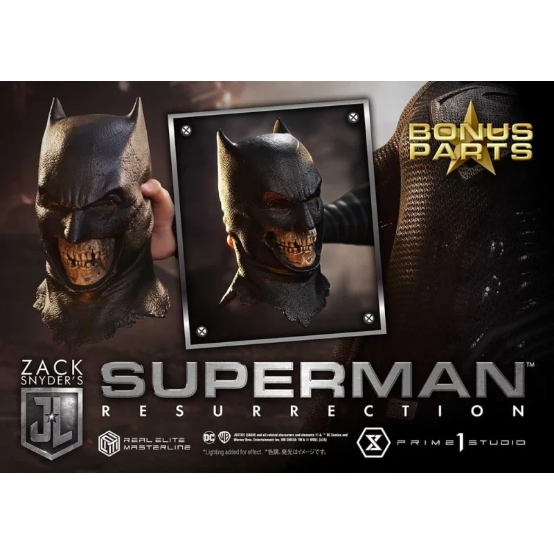 Zack Snyder&#039;s Justice League Statue 1/3 Superman Resurrection Deluxe Bonus Ver. 95cm