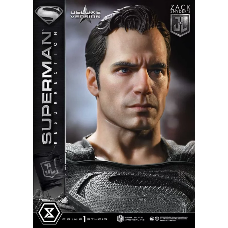 Zack Snyder&#039;s Justice League Statue 1/3 Superman Resurrection Deluxe Bonus Ver. 95cm