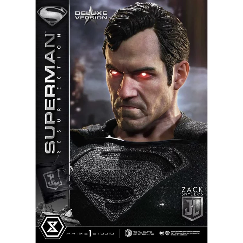 Zack Snyder&#039;s Justice League Statue 1/3 Superman Resurrection Deluxe Bonus Ver. 95cm