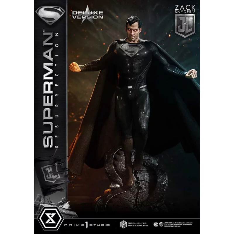 Zack Snyder&#039;s Justice League Statue 1/3 Superman Resurrection Deluxe Bonus Ver. 95cm