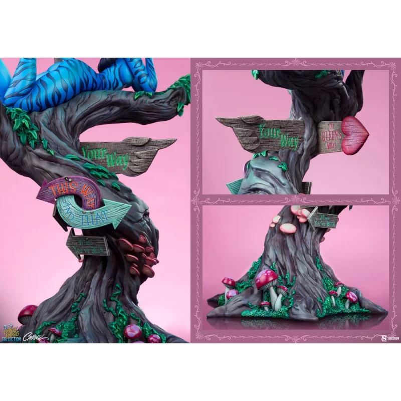 Fairytale Fantasies Collection Statue Lady Cheshire Cat (Deluxe Edition) 63cm