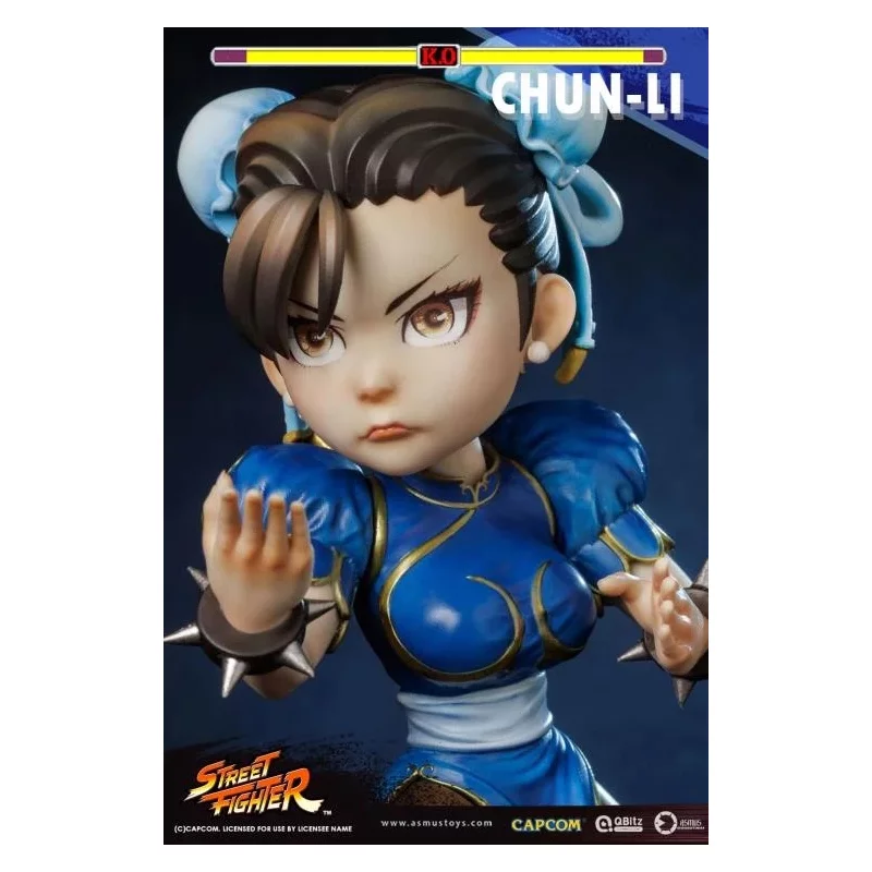 Street Fighter Figure Chun Li QBITZ XL series ASMUS TOYS 17cm