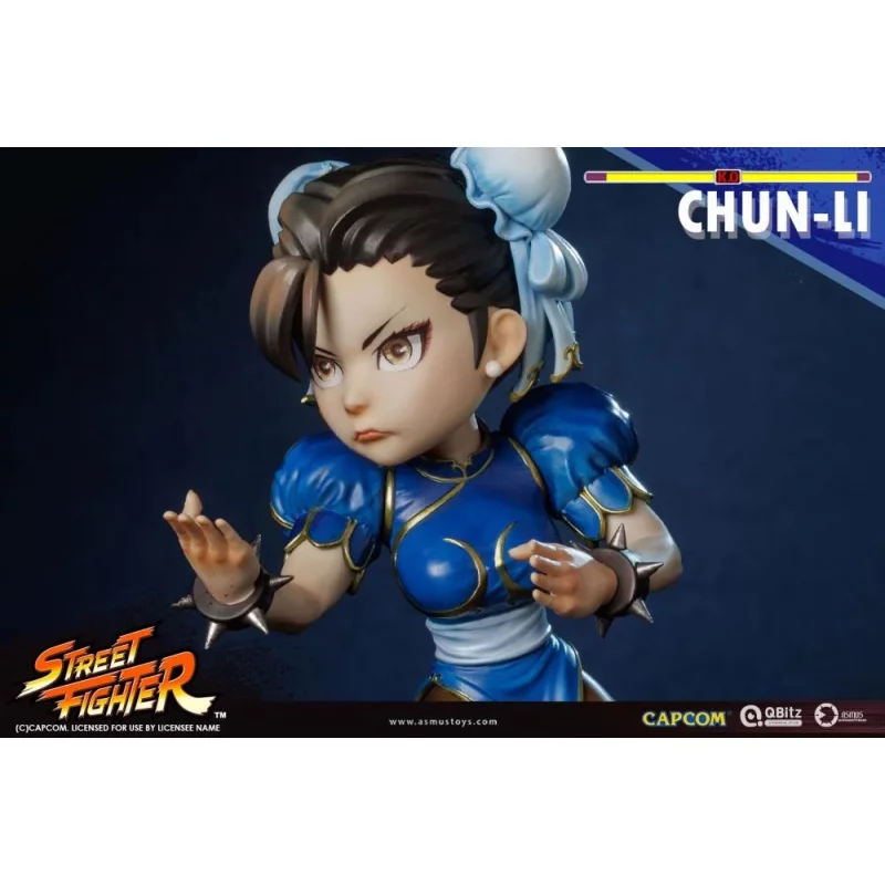 Street Fighter Figure Chun Li QBITZ XL series ASMUS TOYS 17cm