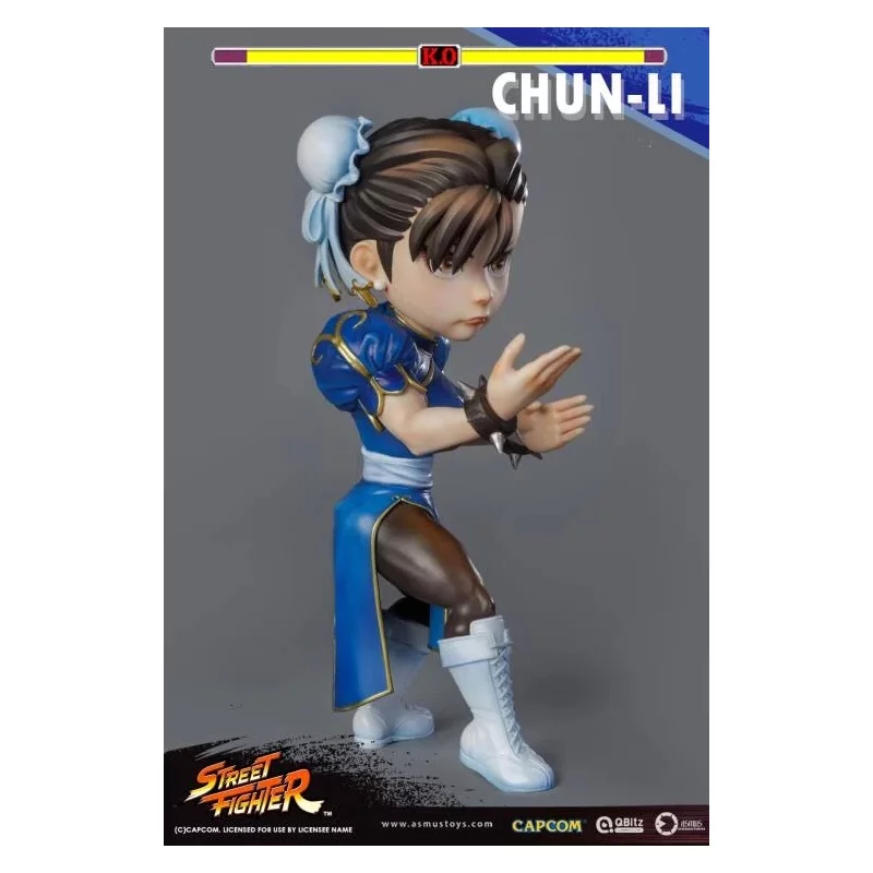 Street Fighter Figure Chun Li QBITZ XL series ASMUS TOYS 17cm