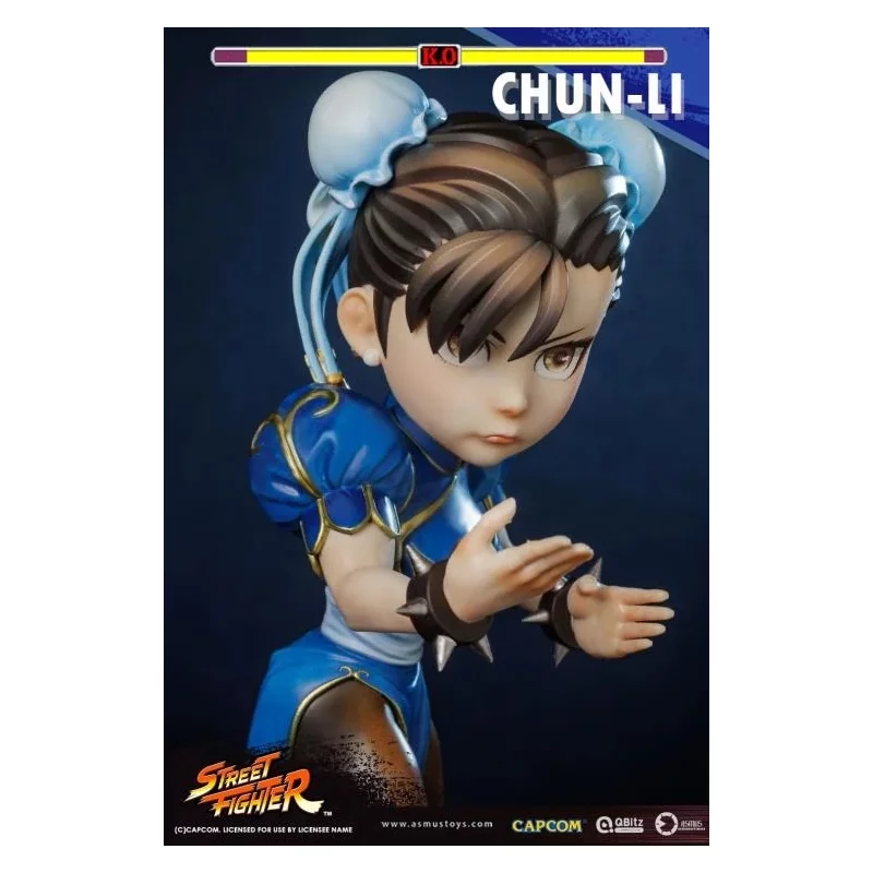 Street Fighter Figure Chun Li QBITZ XL series ASMUS TOYS 17cm