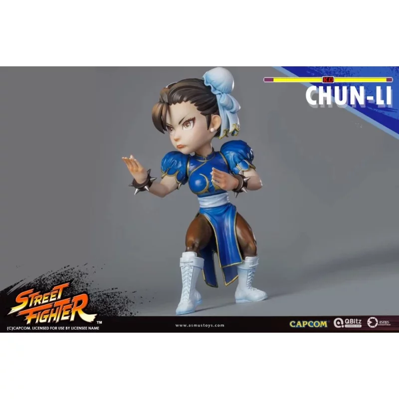 Street Fighter Figure Chun Li QBITZ XL series ASMUS TOYS 17cm
