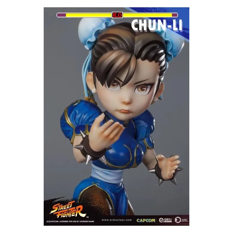 Street Fighter Figure Chun Li QBITZ XL series ASMUS TOYS 17cm