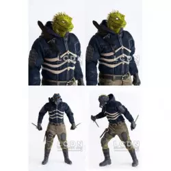 Dorohedoro Action Figure 1/6 Caiman Anime Version 36 cm
