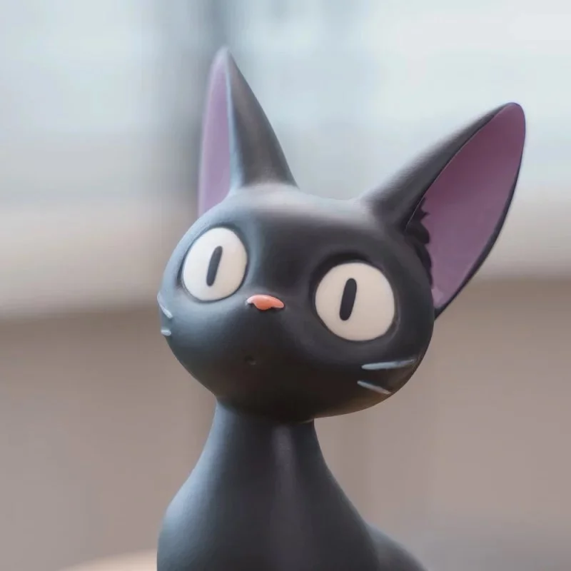 Kiki&#039;s Delivery Service Ghibli Music Statue Jiji 21cm