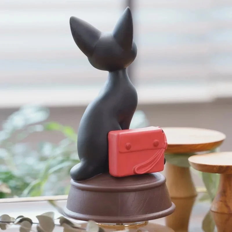 Kiki&#039;s Delivery Service Ghibli Music Statue Jiji 21cm