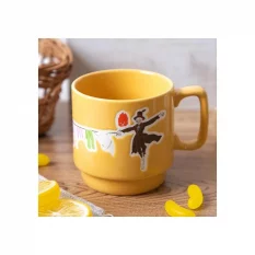 Le Chateau Ambulant Mug couleur gauffré Grande lessive