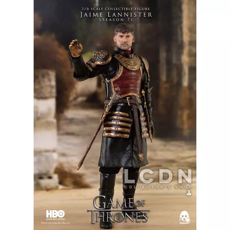 Game of Thrones Le Trône de Fer Jaime Lannister Threezero 3Z0144 Saison 7 1/6 Action Figurine 31.5cm