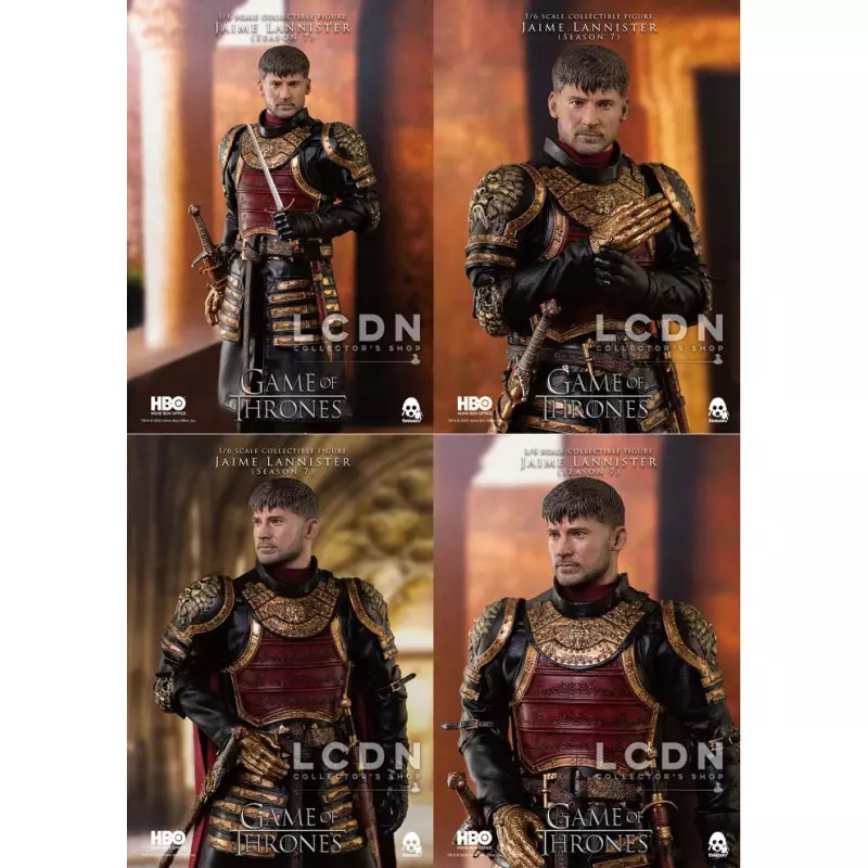 Game of Thrones Le Trône de Fer Jaime Lannister Threezero 3Z0144 Saison 7 1/6 Action Figurine 31.5cm