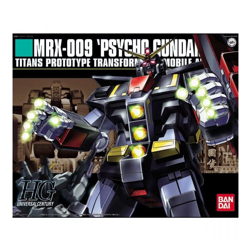HGUC Gundam Model Kit 1/144 MRX-009 Psycho-Gundam 13cm