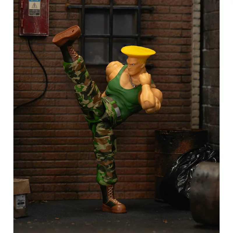 Ultra Street Fighter II The Final Challengers Action Figurine 1/12 Guile 15cm