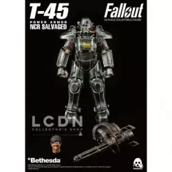 Fallout 4 Action Figure 1/6 T-45 NCR Salvaged Power Armor 37 cm 3Z0177
