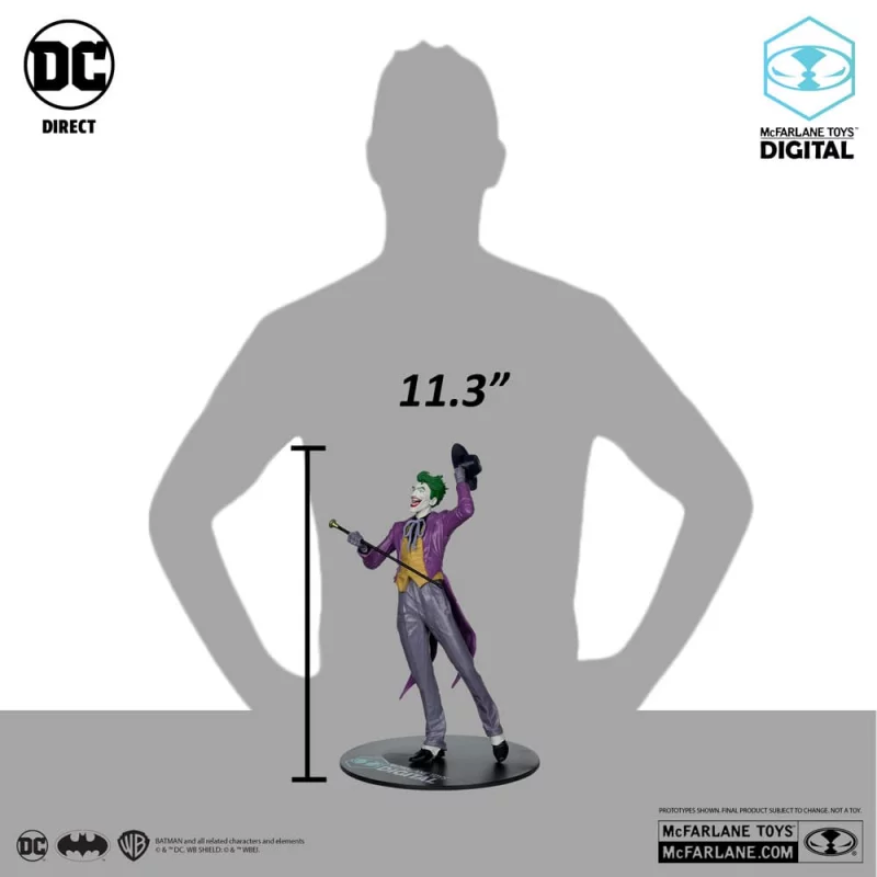 DC Direct Statue PVC 1/6 The Joker by Jason Fabok (McFarlane Digital) 29 cm