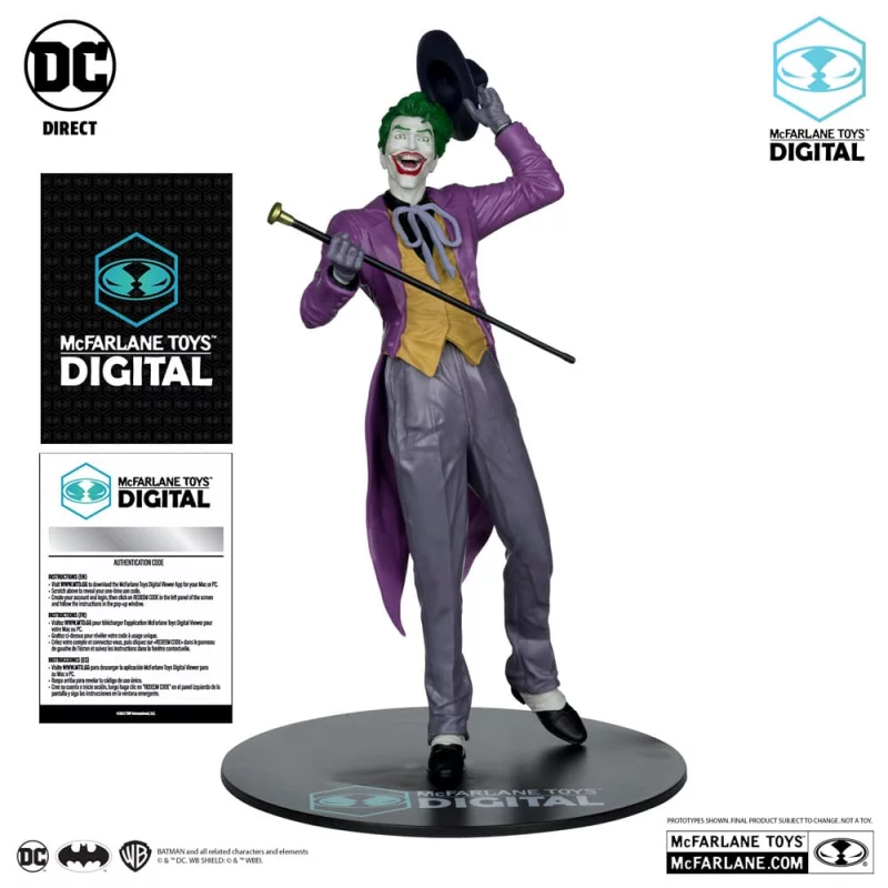 DC Direct Statue PVC 1/6 The Joker by Jason Fabok (McFarlane Digital) 29 cm