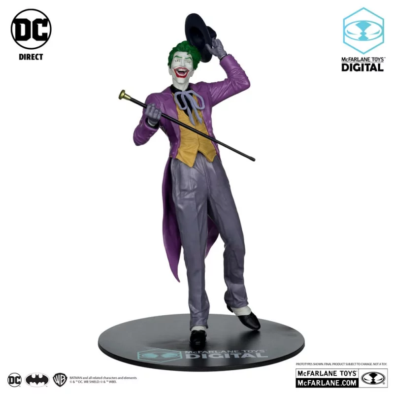 DC Direct Statue PVC 1/6 The Joker by Jason Fabok (McFarlane Digital) 29 cm