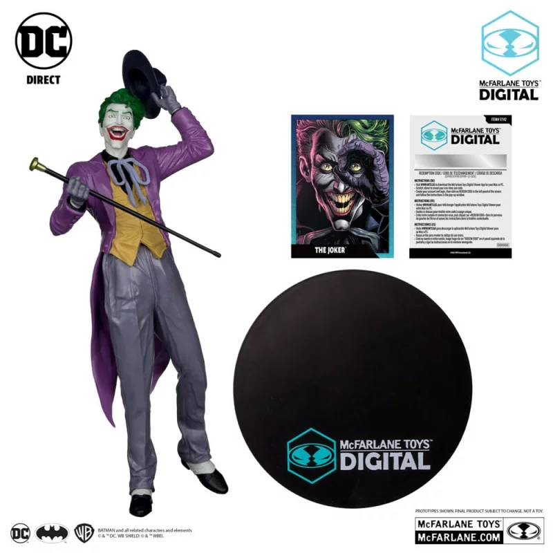 DC Direct Statue PVC 1/6 The Joker by Jason Fabok (McFarlane Digital) 29 cm