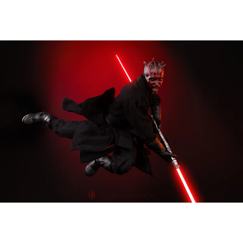 Hot Toys MMS748 Star Wars Episode I: La Menace Fantôme Collectible Action Figurine 1/6 Dark Maul 29cm