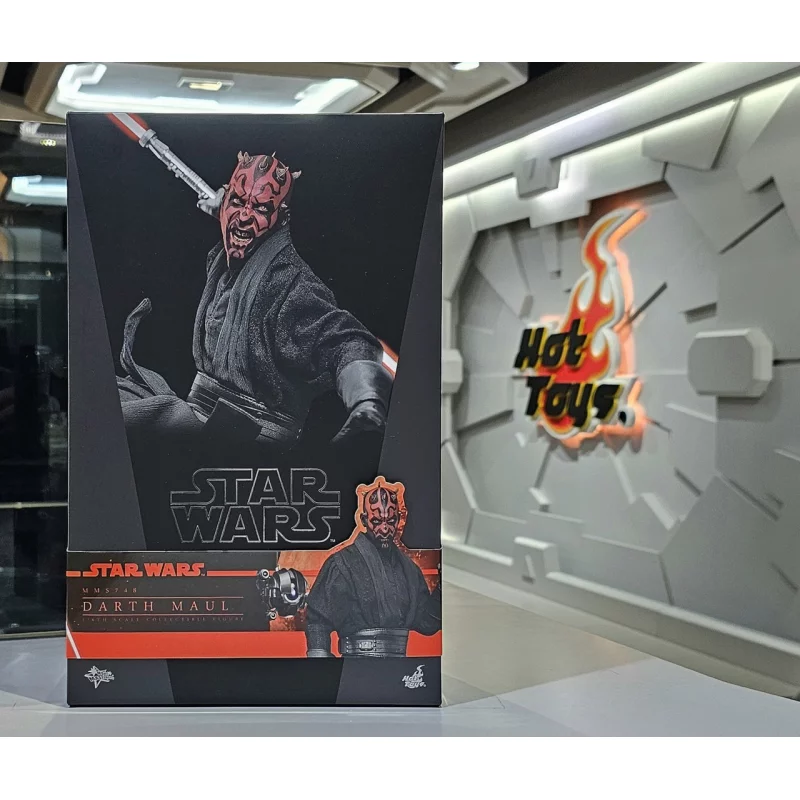 Hot Toys MMS748 Star Wars Episode I: La Menace Fantôme Collectible Action Figurine 1/6 Dark Maul 29cm