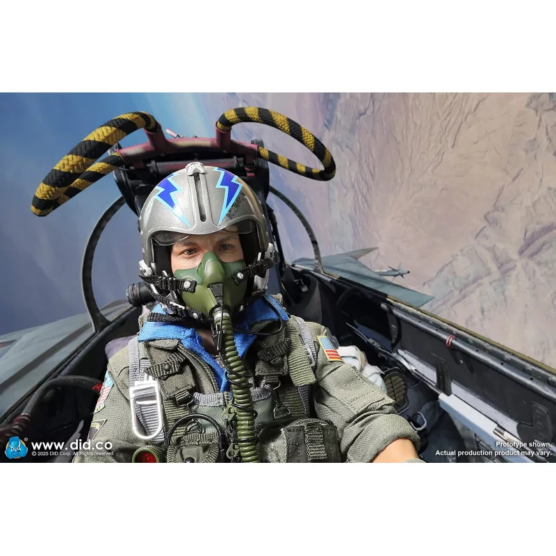 US Navy Fighter F-14 Pilot Tom &amp; Nick Collectible Action Figurine 1/6 DID MA80182